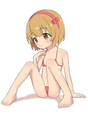 櫻井桃華の悩殺必死のセクシーポーズのエロ画像！【アイドルマスターシンデレラガールズ】