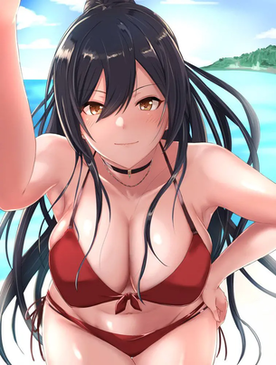 ポニーテールのエロい画像