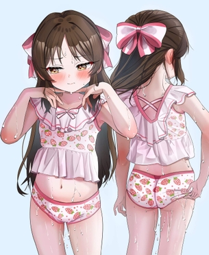 「もう◇リコンでいいや…」ってなる?! ちっちゃくて可愛いお尻の少女画像♪