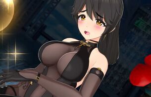 『ドルフィンウェーブ』えっちなおっぱい丸出しのドスケベムチムチスーツのエロ衣装！