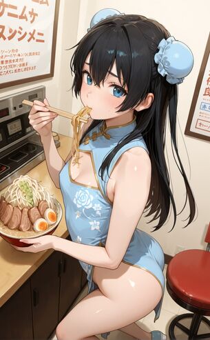 【AIイラスト】チャイナドレスを着た女の子のAI画像まとめ【アニメ調】 Part 2 [AI Generated]