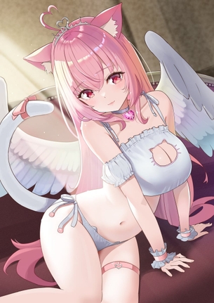 【非・微エロ】胸元のネコ穴が可愛い！ねこランジェリー二次画像まとめ その５