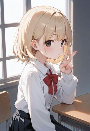 【AIイラスト】金髪の女の子のAI画像まとめ【アニメ調】 Part 6 [AI Generated]