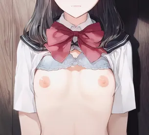 たくし上げの背徳感あふれるエロ画像