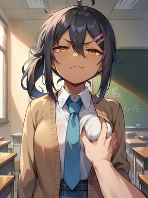 【AIイラスト】教室にいる女の子のAIエロ画像まとめ【アニメ調】 Part 6 [AI Generated]