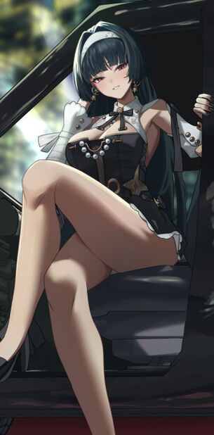 【二次】足組み女性とかいう妙に絵になる存在の画像まとめ