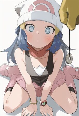 [ポケモン][エロ画像]ヒカリをガチでたぶらかしたよ～♪