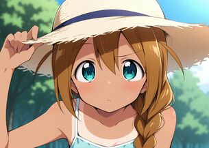 【日焼け】目に焼き付く日焼け美少女の画像まとめ　その11【二次画像】