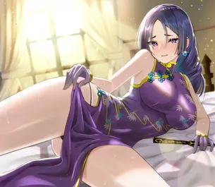チャイナドレスのエッチな部分を奥の奥まで堪能できるエロ画像 20枚