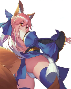 ローアングルの可愛い二次元画像。
