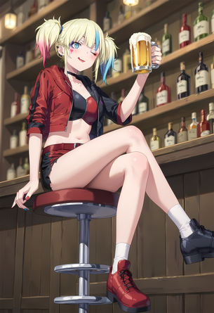 【異世界スーサイド・スクワッド】ハーレイ・クインの2次元エロ画像＆エロイラスト Part3