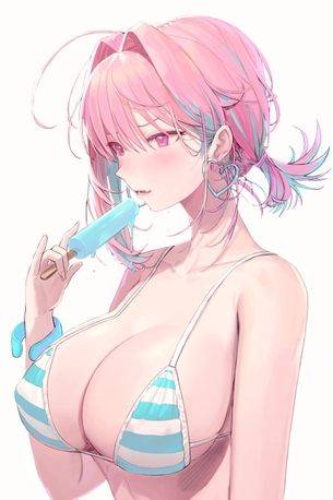 【２次】水着を着用した女の子のエロ画像その２９