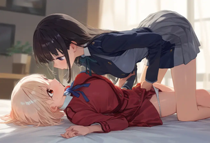 【二次】女の子同士でエッチなことしてるエロ画像まとめ【百合】その４