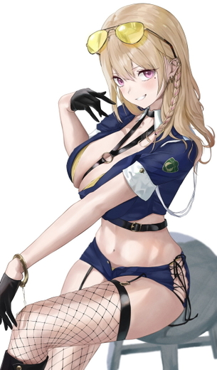 【画像】ギャルの女の子キャラのイラスト、マジでエッチすぎる
