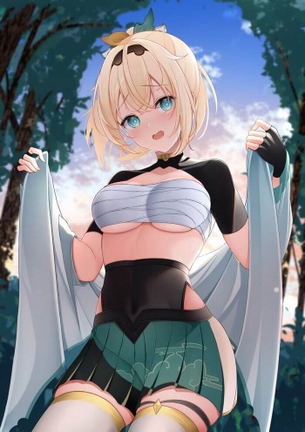 風真いろはのどエロい二次エロ画像がいっぱいおっぱい！【ホロライブ】