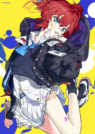 【ブルーアーカイブ】小塗マキの萌え・可愛い二次エロ画像まとめ