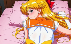 [セーラームーン][エロ画像]セーラーヴィーナスのパンツをかき分けて中出ししたよ～♪