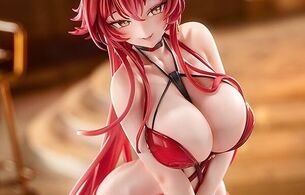 『勝利の女神：NIKKE』レッドフードのえっちすぎるおっぱいムチムチのエロドレスフィギュア！