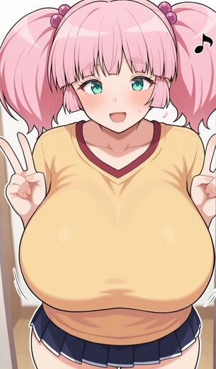 【巨乳】 二次巨乳のエロ画像でも見て頑張れ！！！！　その43【二次画像】