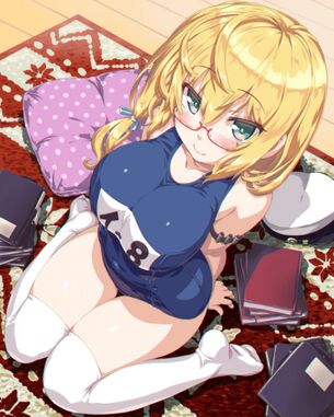 【画像】メガネが似合いすぎてる可愛い女の子の、エッチな画像がこちらw w w w w w w w w w w w w w