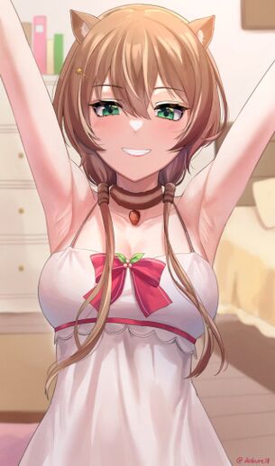 【画像】汗だくでメスの匂いを撒き散らしてしまっている、ムチムチ二次キャラ