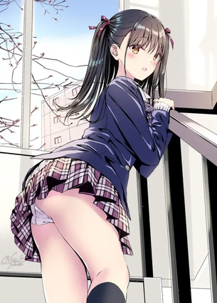 日常の二次元エロ画像。