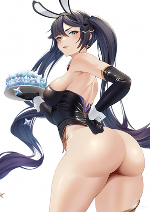 モナの悩殺必死のセクシーポーズのエロ画像！【原神】