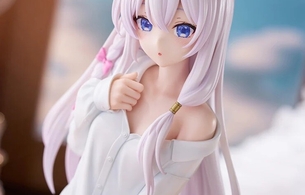 『魔女の旅々』イレイナのえっちな裸ワイシャツでエロい露出してるエロフィギュア！