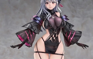 『勝利の女神：NIKKE』モダニアのエロドレスを脱がせてめちゃくちゃ丸見えなエロフィギュア