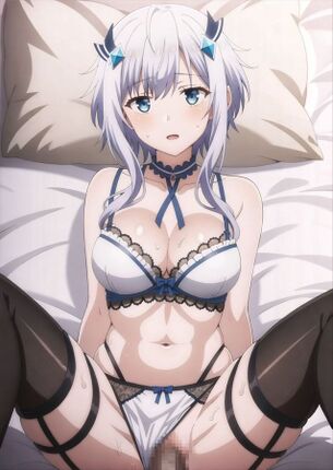 ミーシャ・ネクロンの中出しエッチのエロ画像 70枚【魔王学院の不適合者】