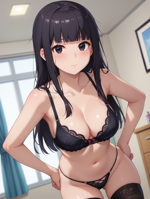 【２次】おヘソが見えてる女の子のエロ画像その９９