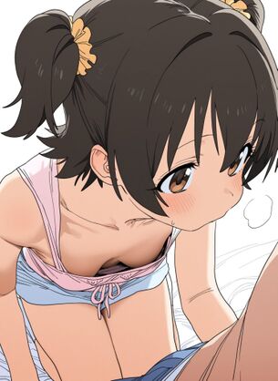 【アイドルマスター】赤城みりあのイキ顔になってるドエロい抜ける画像