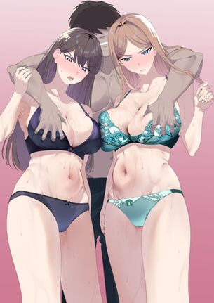 【画像】女の子にこういう感じでセクハラしてる画像エロすぎ