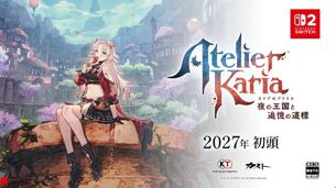 アトリエシリーズ最新作『カリアのアトリエ』が発表！エチエチ主人公のアクションシーン満載のPVが公開される