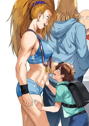 【オリンピックデー】メダルを手にした女子の二次画像