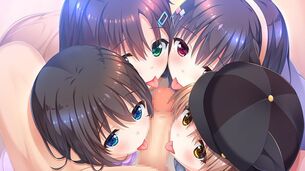 【画像】複数女の子がいる、ハーレム二次イラストがガチでシコれる