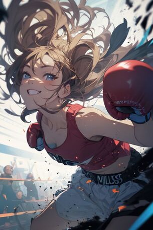 【AIイラスト】スポーツをしている女の子のAI画像まとめ【アニメ調】 Part 2 [AI Generated]