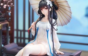 『アズールレーン』逸仙のえっちな服がスケスケで丸見え衣装のエロフィギュア！