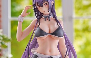 『履いてください、鷹峰さん』鷹峰高嶺のえっちなビキニメイド姿のエロフィギュア！