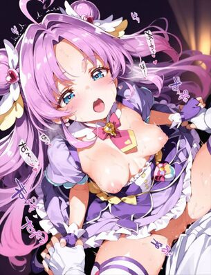 【プリキュア】キュアアンサーの無防備でエロすぎな二次えっち画像まとめ