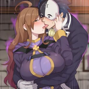 [このすば][エロ画像]ウィズと同意の上で接吻したよ～♪