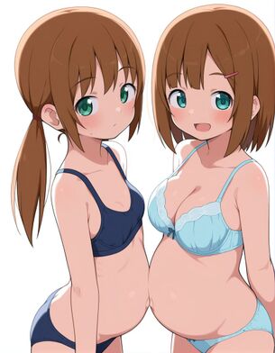 【ボテ腹】みんなの持ってるボテ腹エロ画像貼ってけ　その9【二次画像】