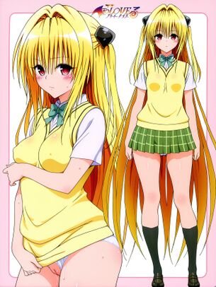 『AIエロ画像』【ToLoveる】金色の闇ちゃんのAI画像を大量作成 その1