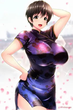チャイナドレスのエロ画像で今夜もイチャラブ妄想！「やっ♥ダメェ♥そこぉ♥そこいじめないでぇ♥」 20枚