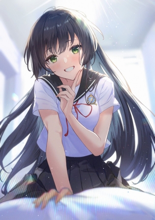 【非・微エロ】月曜日の黒髪美少女画像まとめ その１１２