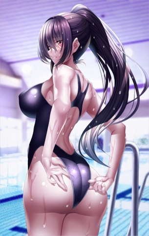 【二次】艶かしい黒髪娘の画像まとめ　その38【45枚】