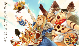 MHX 歴代シリーズで間違いなく1番かわいいNPCネコ嬢ちゃん画像10枚 （モンスターハンター 画像 壁紙 05）