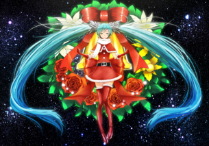 ボーカロイド VOCALOID 画像 壁紙 06 【10枚】 ※ 初音ミク 冬の夜ミク 巡音ルカ 結月ゆかり