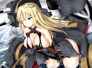 艦隊これくしょん -艦これ- 画像 壁紙 06 【10枚】 ※ 鹿島 ビスマルク 加賀 島風 大和 武蔵