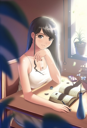 【タンクトップ】ノースリーブの女の子の二次画像【キャミソール】 その2